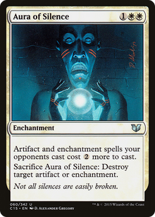 {C} Aura of Silence [Commander 2015][C15 060]