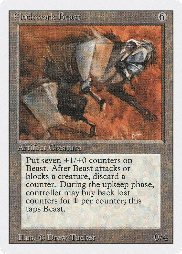{R} Clockwork Beast [Revised Edition][3ED 240]