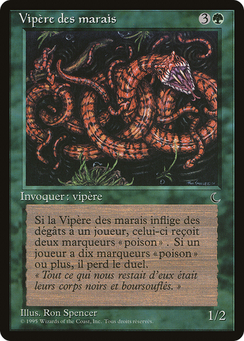 {C} Marsh Viper (French) - "Vipere des marais" [Renaissance][REN 149]