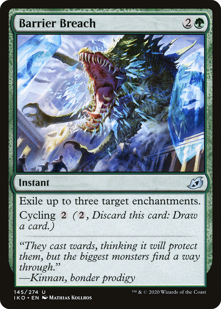 {C} Barrier Breach [Ikoria: Lair of Behemoths][IKO 145]
