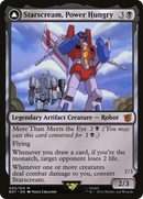 {R} Starscream, Power Hungry // Starscream, Seeker Leader [Transformers][BOT 005]