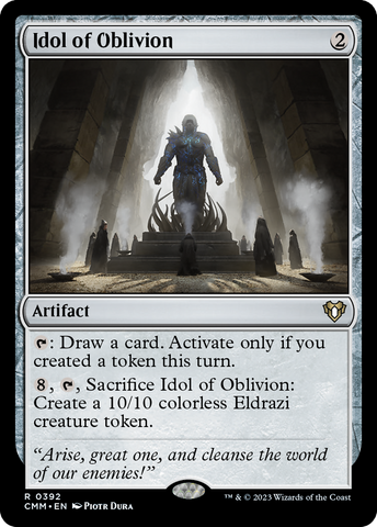 {R} Idol of Oblivion [Commander Masters][CMM 392]