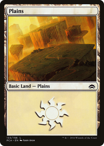 {B}[PCA 133] Plains (133) [Planechase Anthology]