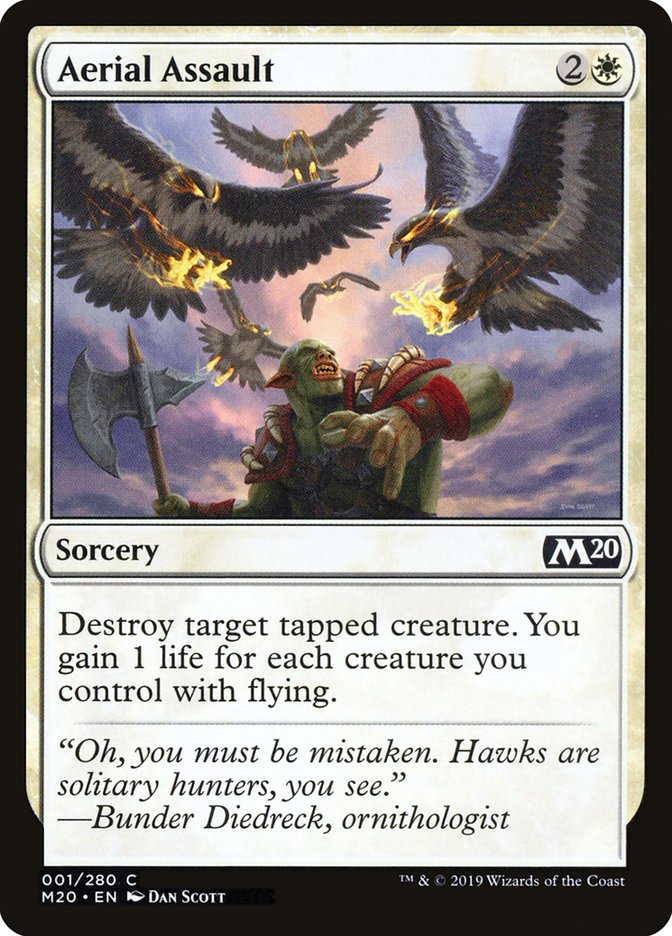 {C} Aerial Assault [Core Set 2020][M20 001]