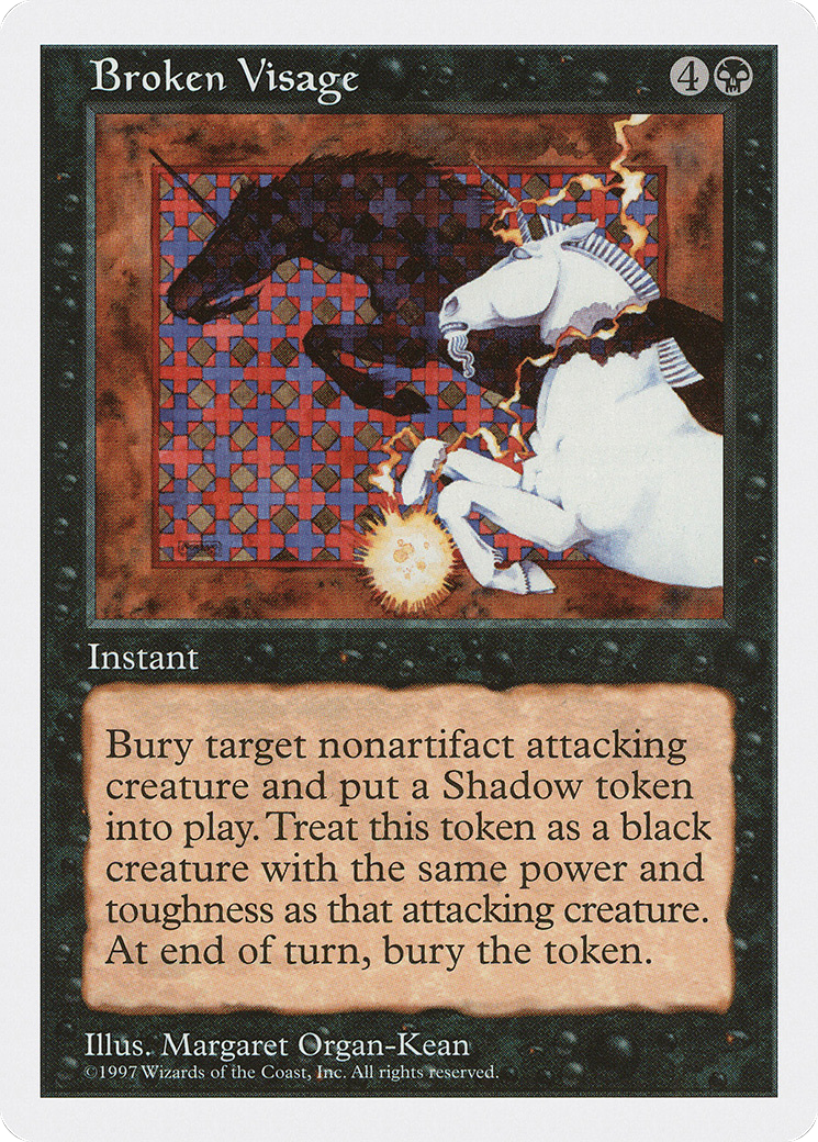 {R} Broken Visage [Fifth Edition][5ED 149]