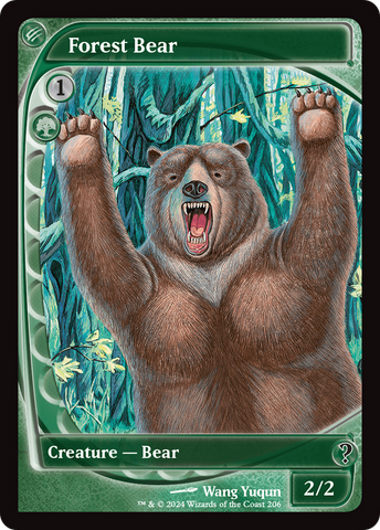 {C} Forest Bear (Future Sight) [Mystery Booster 2][MB2 206]