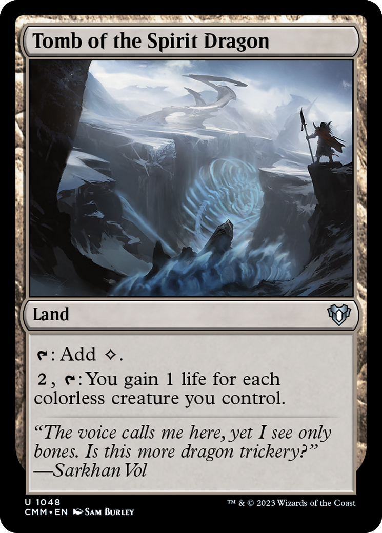 {C} Tomb of the Spirit Dragon [Commander Masters][CMM 1048]