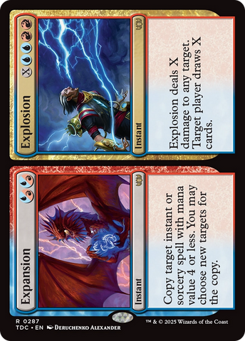 {R} Expansion // Explosion [Tarkir: Dragonstorm Commander][TDC 287]