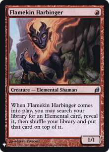 {C} Flamekin Harbinger [LIST LRW-167]  Foil