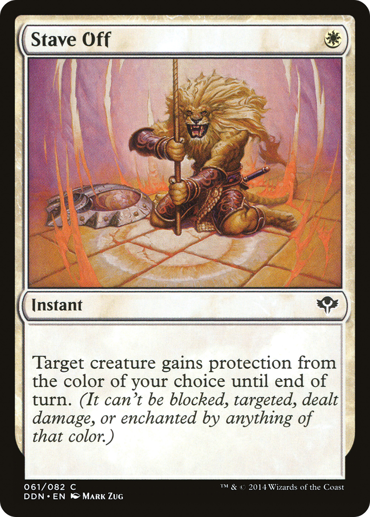 {C} Stave Off [Duel Decks: Speed vs. Cunning][DDN 061]