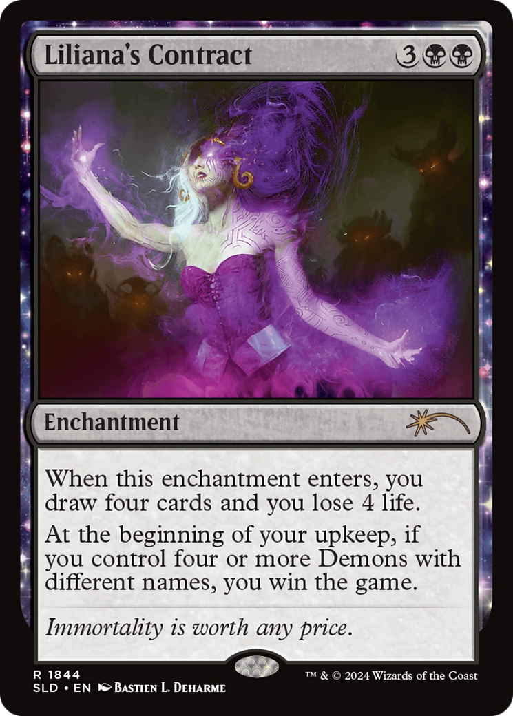 {R} Liliana's Contract (1844) [Secret Lair Drop Series][SLD 1844]
