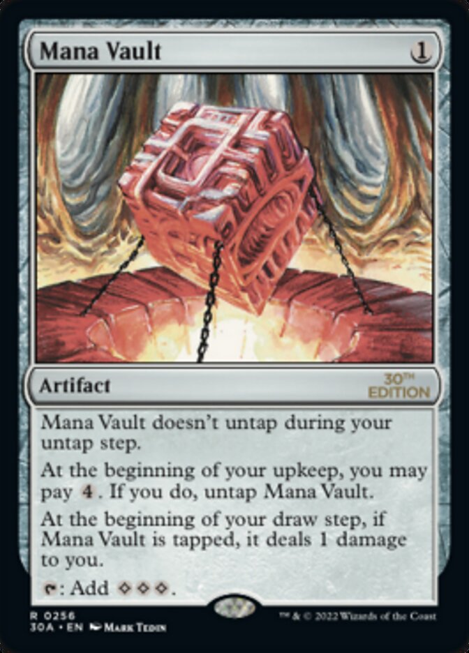 {R} Mana Vault [30th Anniversary Edition][30A 256]