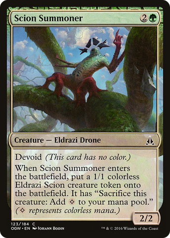 {C} Scion Summoner [Oath of the Gatewatch][OGW 123]