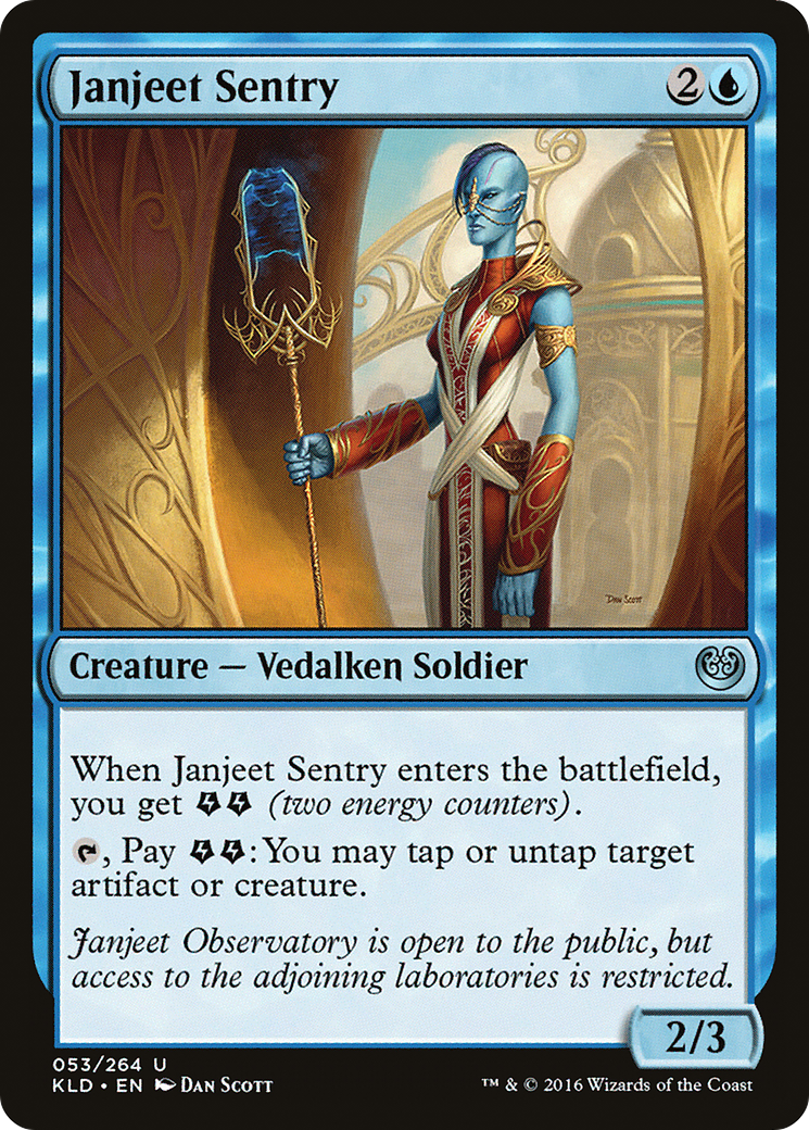 {C} Janjeet Sentry [Kaladesh][KLD 053]