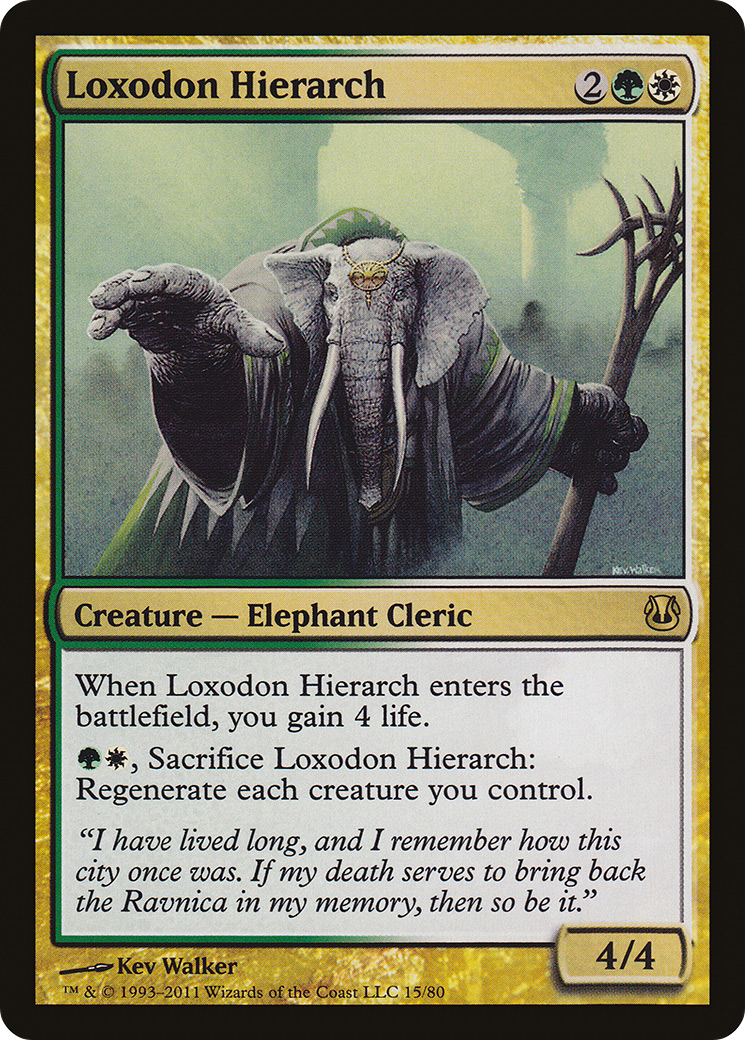 {R} Loxodon Hierarch [Duel Decks: Ajani vs. Nicol Bolas][DDH 015]