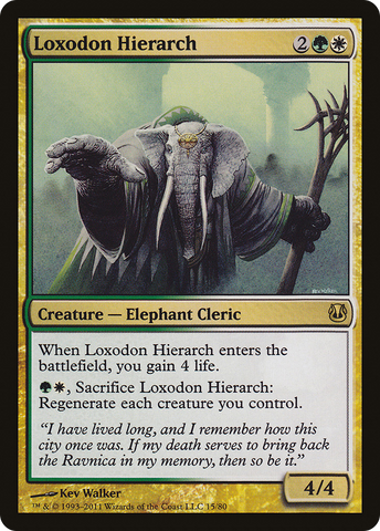 {R} Loxodon Hierarch [Duel Decks: Ajani vs. Nicol Bolas][DDH 015]