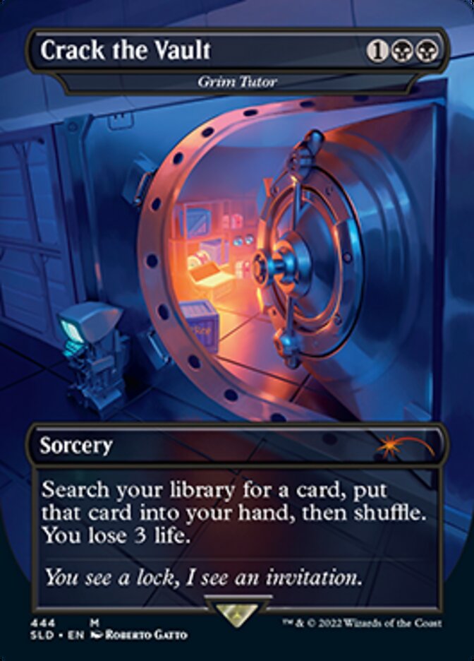 {R} Grim Tutor - Crack the Vault [Secret Lair Drop Series][SLD 444]