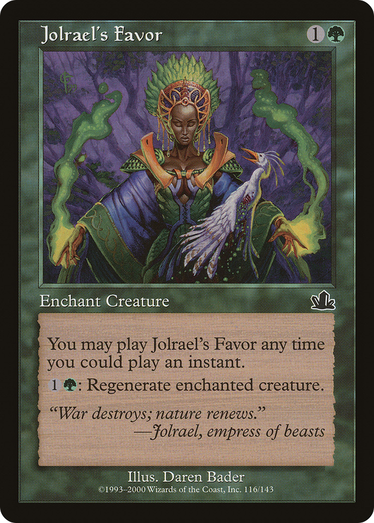 {C} Jolrael's Favor [Prophecy][PCY 116]