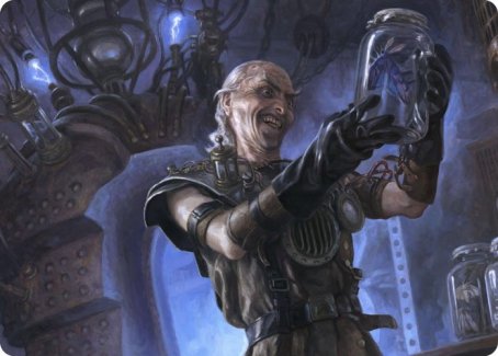 {A} Delver of Secrets Art Card [Innistrad: Midnight Hunt Art Series][AMID 021]