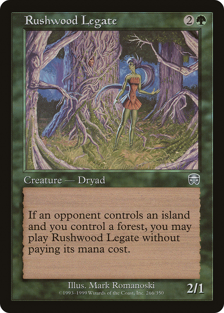 {C} Rushwood Legate [Mercadian Masques][MMQ 266]