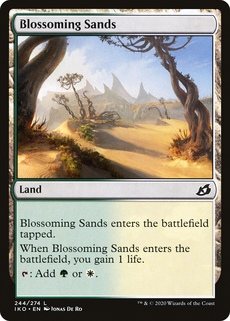{C} Blossoming Sands [Ikoria: Lair of Behemoths][IKO 244]