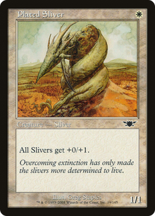 {C} Plated Sliver [Legions][LGN 019] - Misty Mountain Games