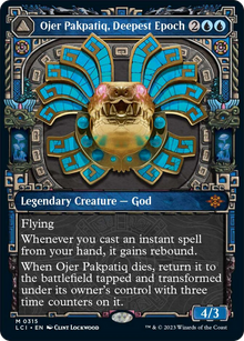 {@R} Ojer Pakpatiq, Deepest Epoch // Temple of Cyclical Time (Showcase) [The Lost Caverns of Ixalan][LCI 315]