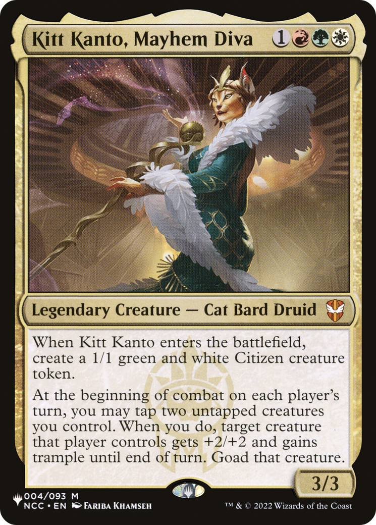 Kitt Kanto, Mayhem Diva [LIST NCC-4]