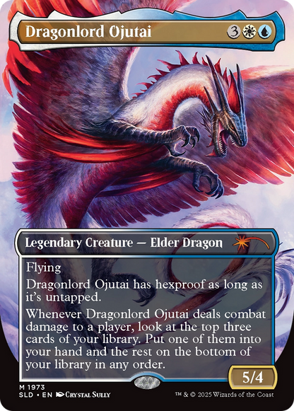 Dragonlord Ojutai [SLD 1973]  (Borderless)