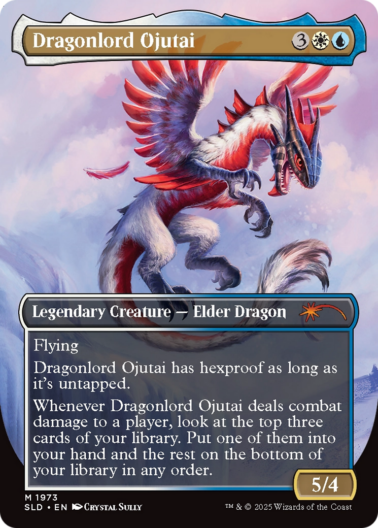 Dragonlord Ojutai [SLD 1973]  (Borderless)