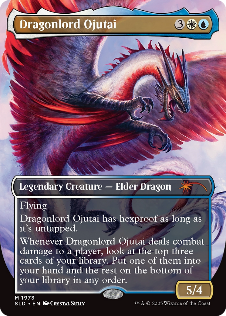 Dragonlord Ojutai [SLD 1973]  (Borderless)