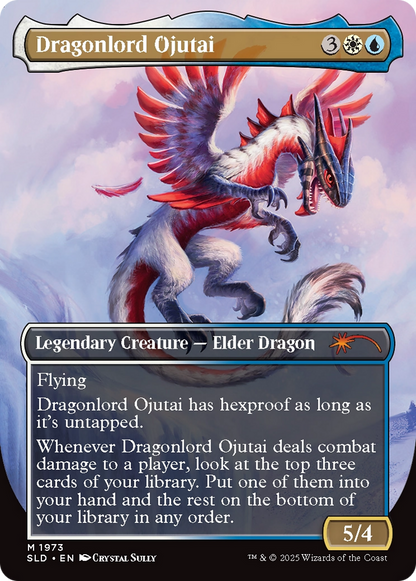 Dragonlord Ojutai // Dragonlord Ojutai [SLD-1973]  (Borderless) Foil