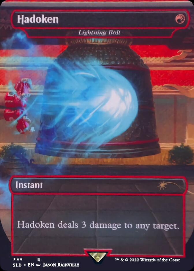 {R} Lightning Bolt - Hadoken [Secret Lair Drop Series][SLD 675]