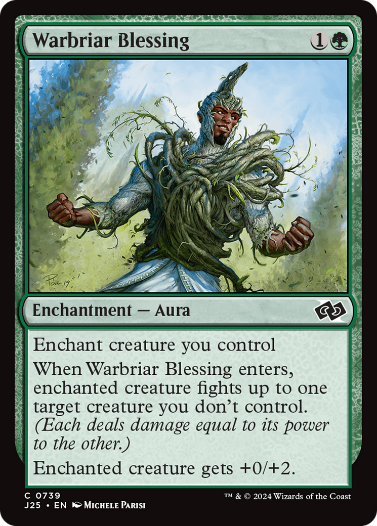 {C} Warbriar Blessing [Foundations Jumpstart][J25 739]