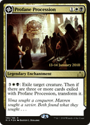 {R} Profane Procession // Tomb of the Dusk Rose [Rivals of Ixalan Prerelease Promos][PR RIX 166]