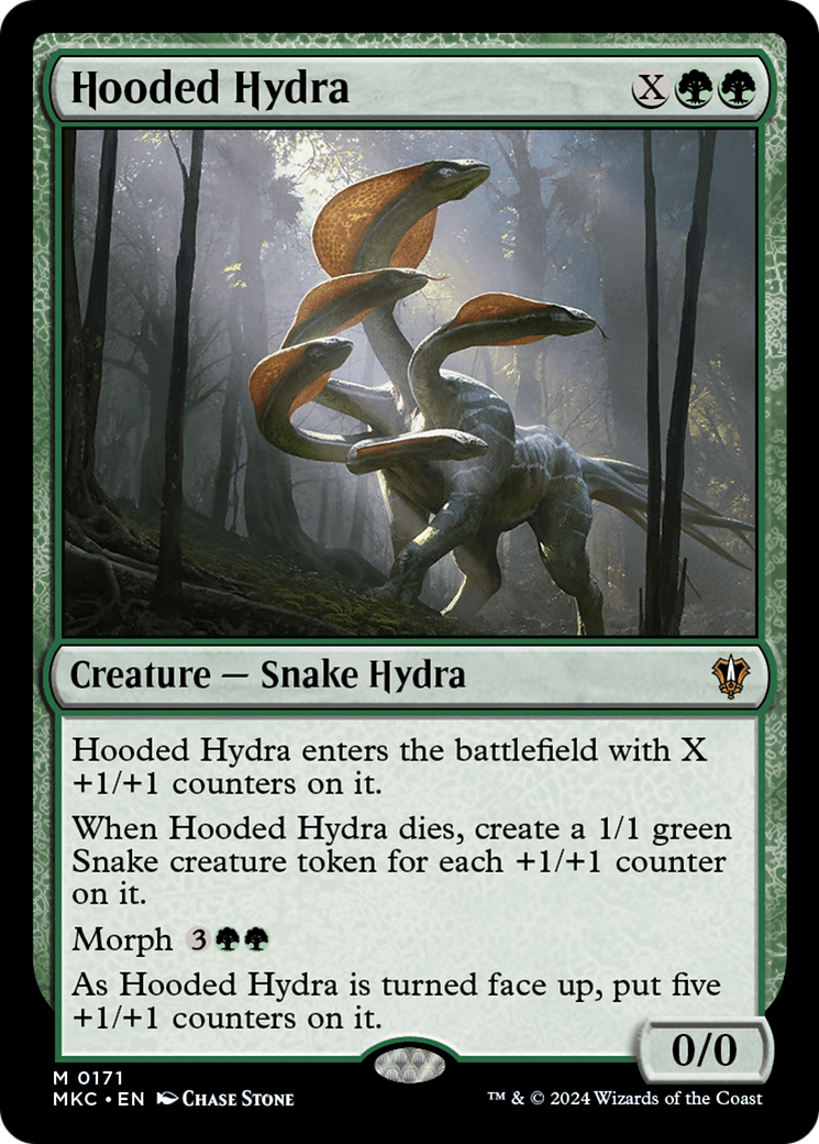 {R} Hooded Hydra [Murders at Karlov Manor Commander][MKC 171]