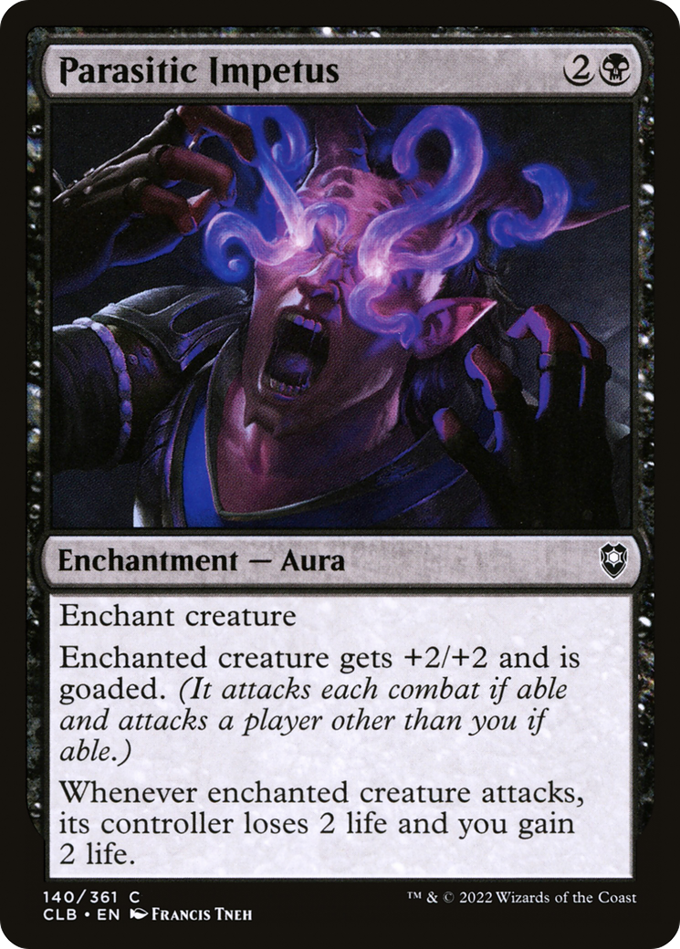 {C} Parasitic Impetus [Commander Legends: Battle for Baldur's Gate][CLB 140]