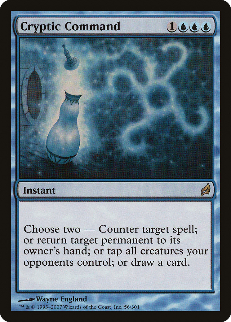 {R} Cryptic Command [Lorwyn][LRW 056]