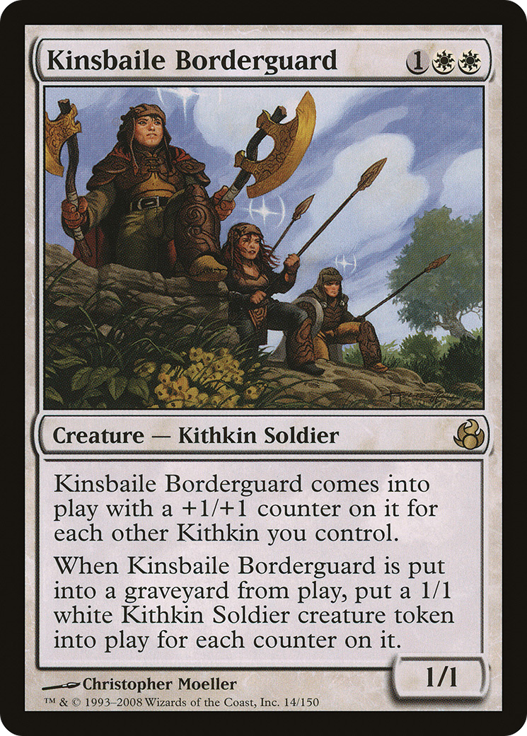 {R} Kinsbaile Borderguard [Morningtide][MOR 014] - Misty Mountain Games