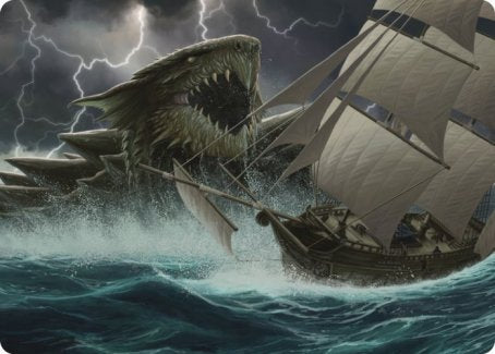 {A} Dragon Turtle Art Card [Dungeons & Dragons: Adventures in the Forgotten Realms Art Series][AAFR 010]