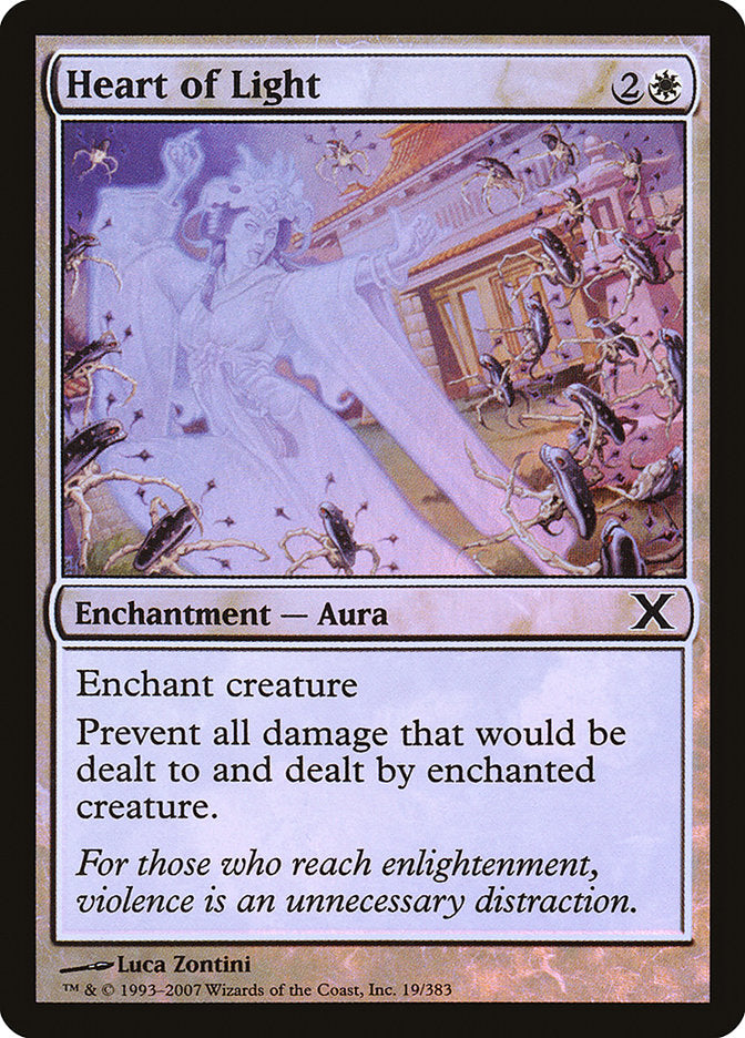 {C} Heart of Light (Premium Foil) [Tenth Edition][FP 10E 019]