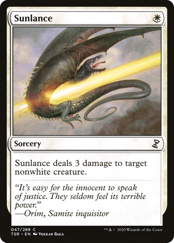 {C} Sunlance [Time Spiral Remastered][TSR 047]