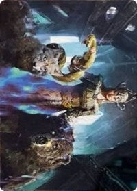 {A} Kolvori, God of Kinship Art Card [Kaldheim Art Series][AKHM 048]