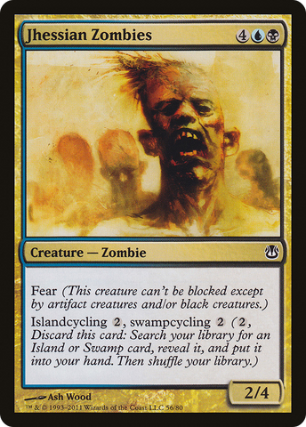 {C} Jhessian Zombies [Duel Decks: Ajani vs. Nicol Bolas][DDH 056]