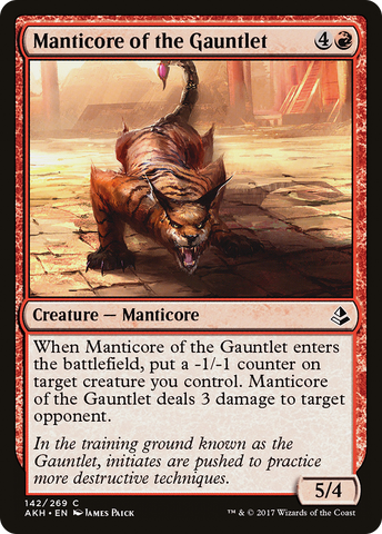 {C} Manticore of the Gauntlet [Amonkhet][AKH 142]