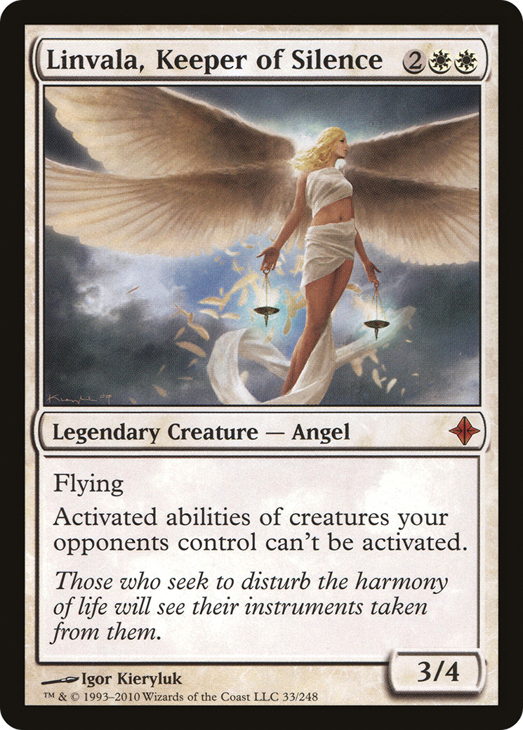 {R} Linvala, Keeper of Silence [Rise of the Eldrazi][ROE 033] - Misty Mountain Games