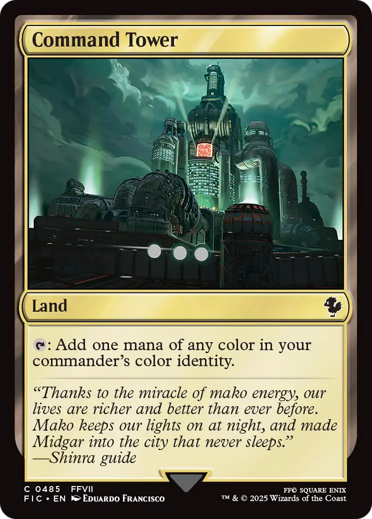 {@@FIC C} Command Tower (0485) [FINAL FANTASY Commander][FIC 485]