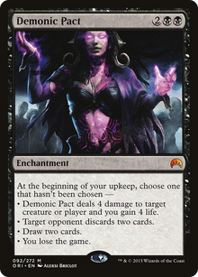 {R} Demonic Pact [Magic Origins][ORI 092] - Misty Mountain Games