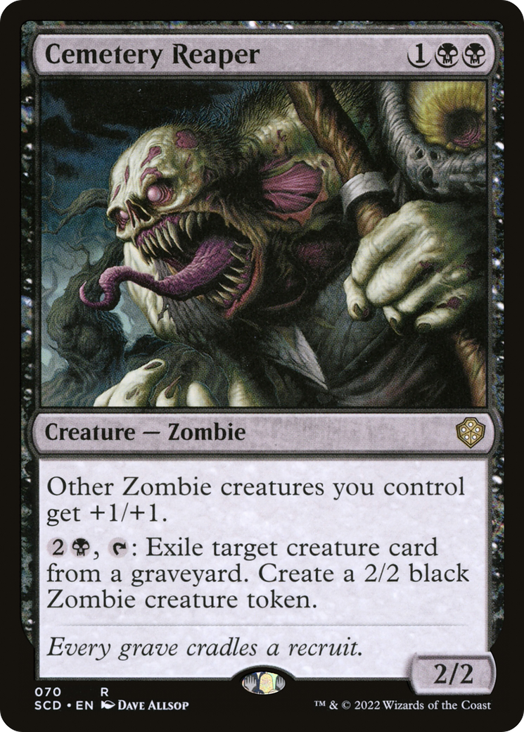 {R} Cemetery Reaper [Starter Commander Decks][SCD 070]