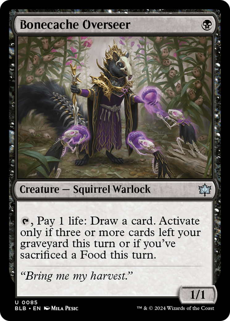 {@C} Bonecache Overseer [Bloomburrow][BLB 085]